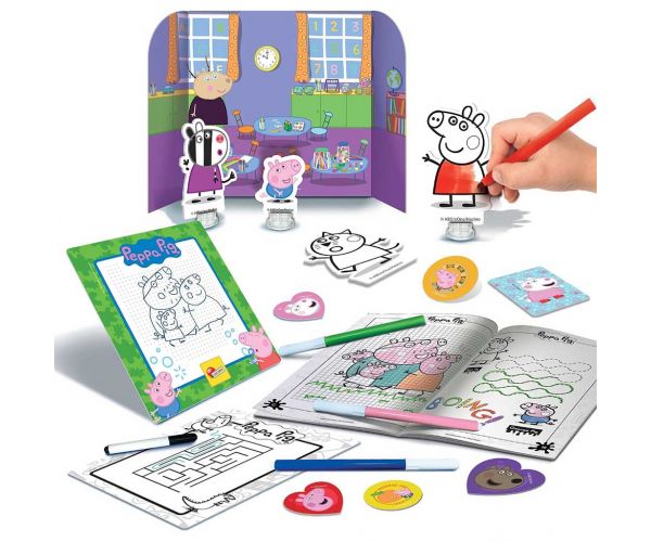 Škola crtanja Peppa Pig u ruksaku - Lisciani