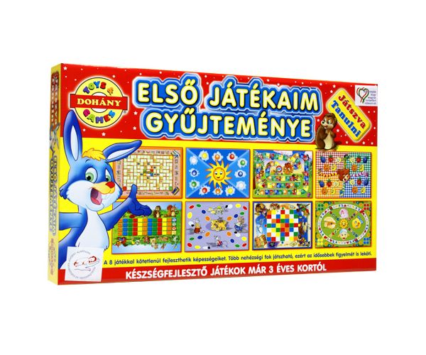 Kolekcija mojih prvih igara, edukativne društvene igre - D-Toys