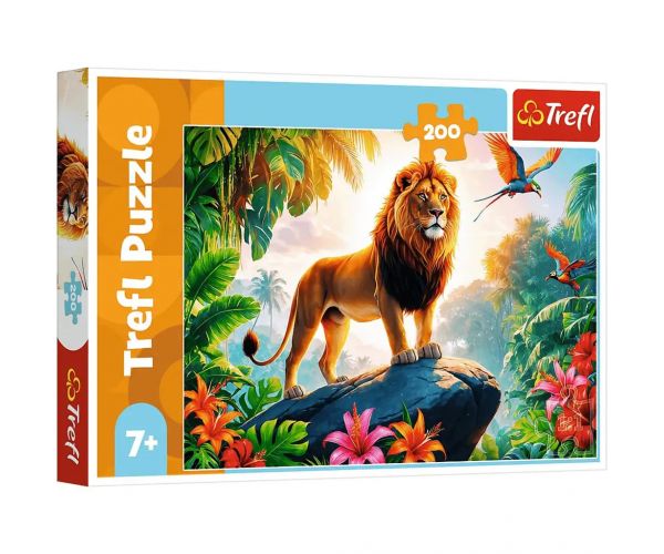 A dzsungel királya 200db-os puzzle - Trefl