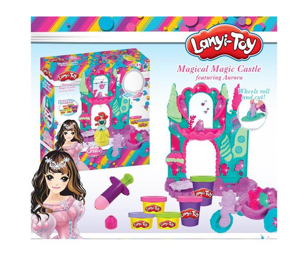 Lanyi-Toy Arielin čarobni dvorac plastelin set