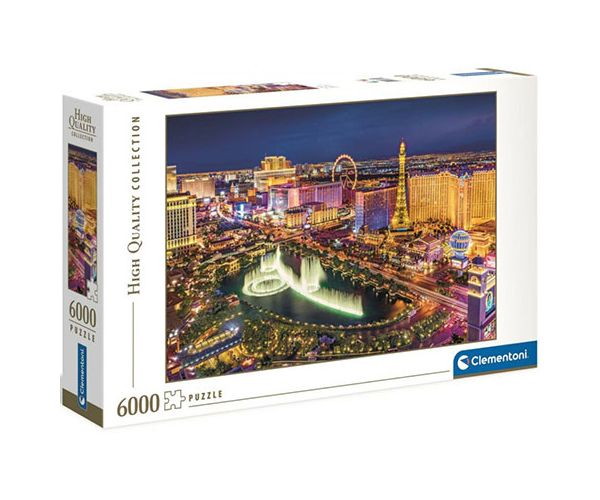 Las Vegas, SAD HQC puzzle 6000kom - Clementoni