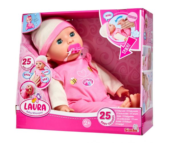 Laura Baby Whoopee játékbaba - Simba Toys