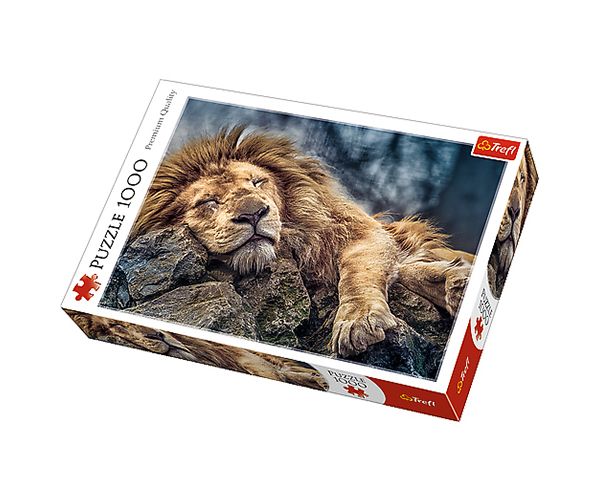 Lav koji spava puzzle - 1000 kom - Trefl