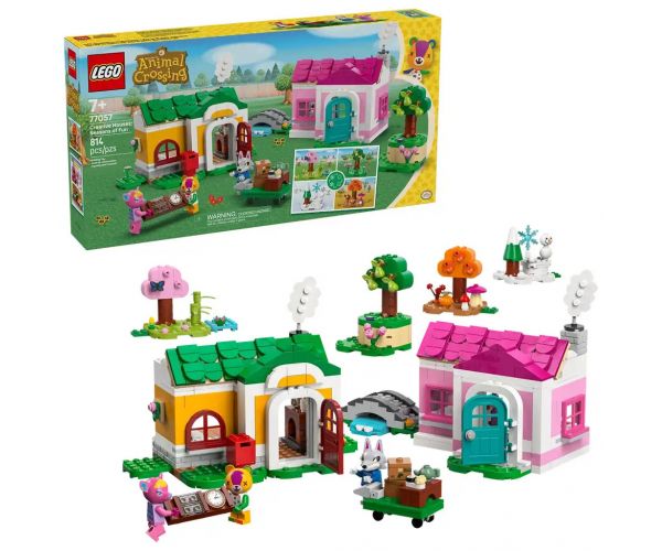 LEGO® Animal Crossing™: Kreatív házak: vidám évszakok (77057)