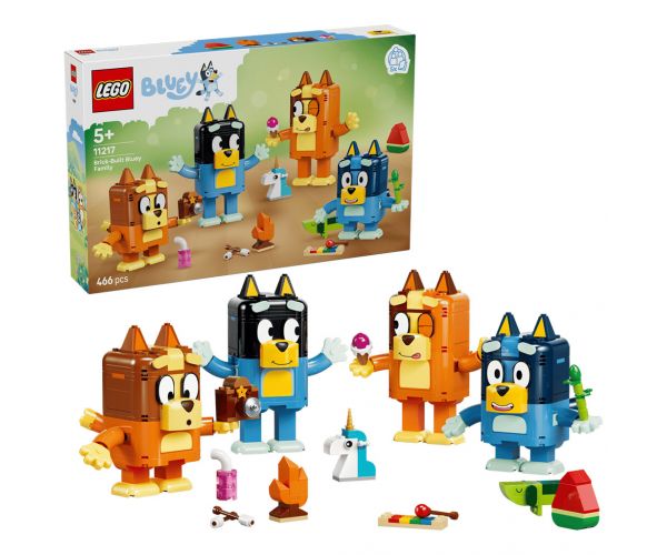 LEGO® Bluey™: Bluey családja kockákból (11217)