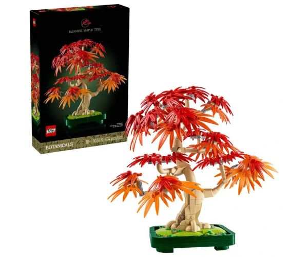 LEGO® Botanicals: Vöröslevelű japán juhar bonsai (10348)