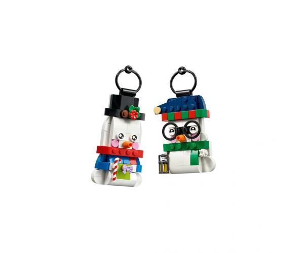 LEGO®: Božićni ukrasi sa snjegovićima (40812)