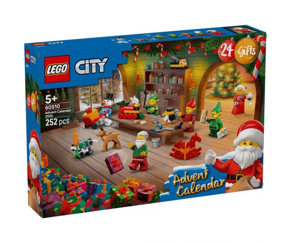LEGO® City: Adventi naptár 2026 (60510)