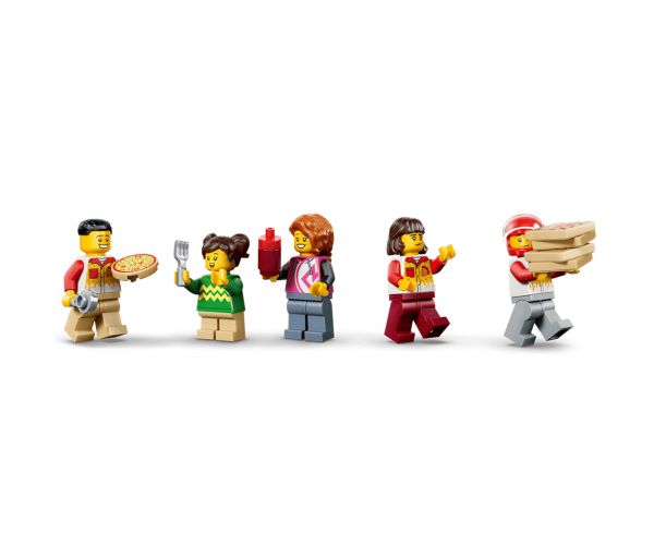 LEGO® City: Pizzerija s dostavnim vozilima (60496)