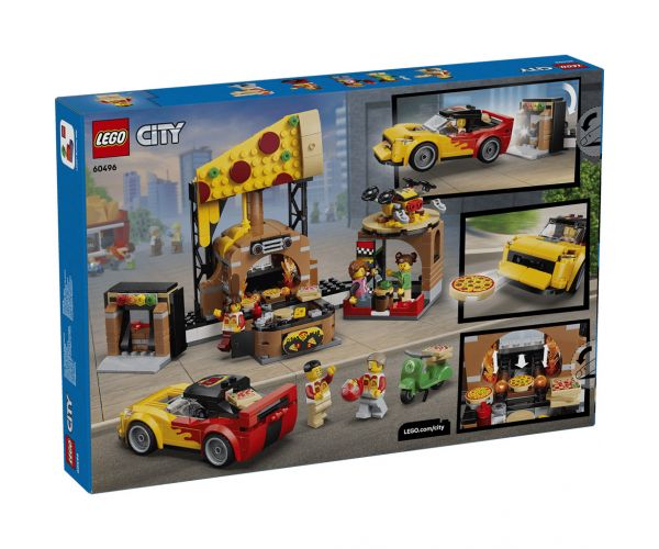 LEGO® City: Pizzerija s dostavnim vozilima (60496)
