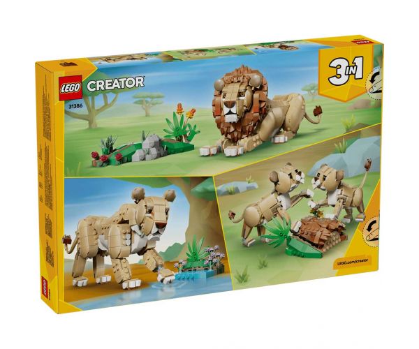 LEGO® Creator: Divlje životinje: Veličanstveni lav (31386)