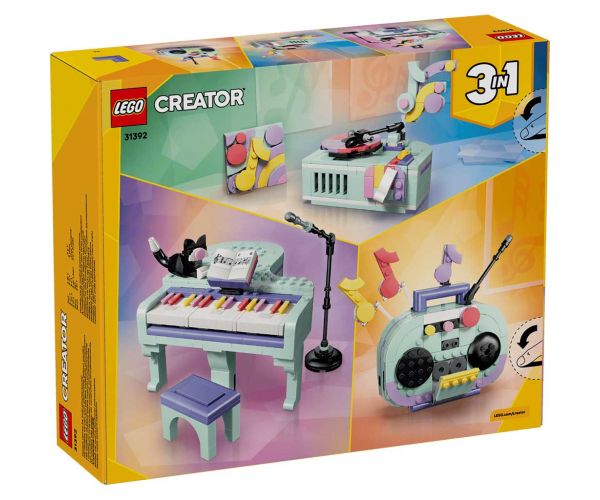 LEGO® Creator: Glazbeni ukras s mačkom (31392)