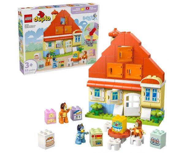 LEGO® DUPLO®: Bluey™ családi háza memóriajáték (10459)