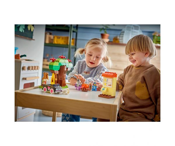 LEGO® DUPLO®: Djevojke s pizzom: Gombóc i Bluey (10469)