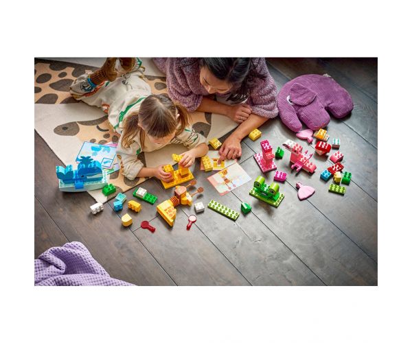 LEGO® DUPLO®: Igračka za slaganje s životinjama (10472)