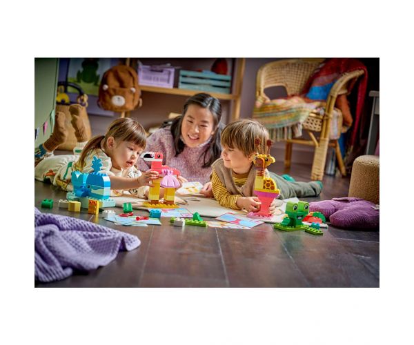 LEGO® DUPLO®: Igračka za slaganje s životinjama (10472)