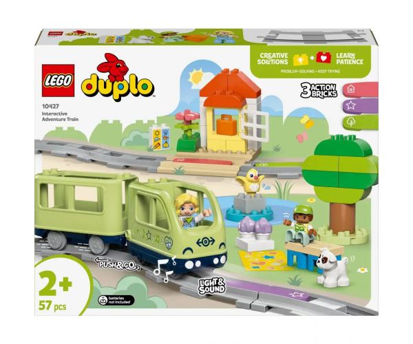 LEGO® DUPLO®: Interaktív kalandvonat (10427)