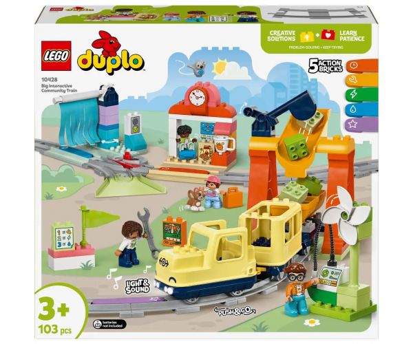 LEGO® DUPLO®: Nagy interaktív vonat (10428)