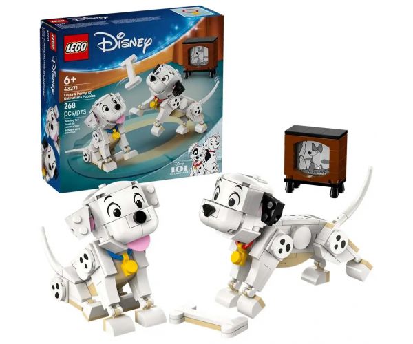 LEGO® Disney: 101 kiskutya: Kuksi és Pelyhes dalmatakölykök (43271)