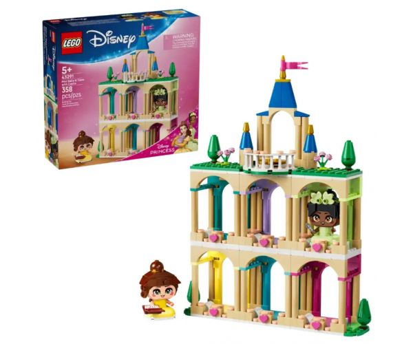 LEGO® Disney: Mini Belle és Tiana kastéllyal (43291)