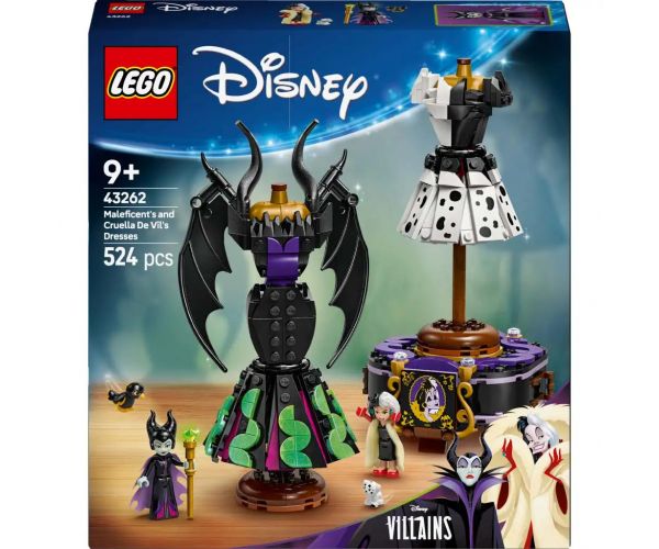 LEGO® Disney: Demóna és Szörnyella de Frász ruhái (43262)