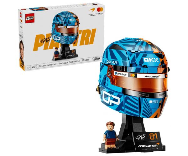 LEGO® Editions: McLaren Mastercard F1® Team Oscar Piastri sisakja (43017)