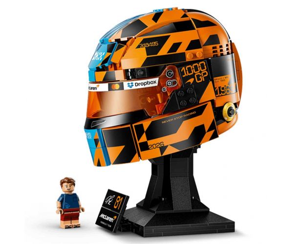 LEGO® Editions: McLaren Mastercard F1® Team kaciga Oscara Piastrija (43017)