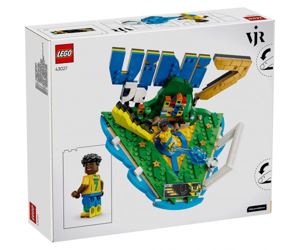 LEGO® Editions: Vini Jr. – Najbolji nogometni trenuci (43027)