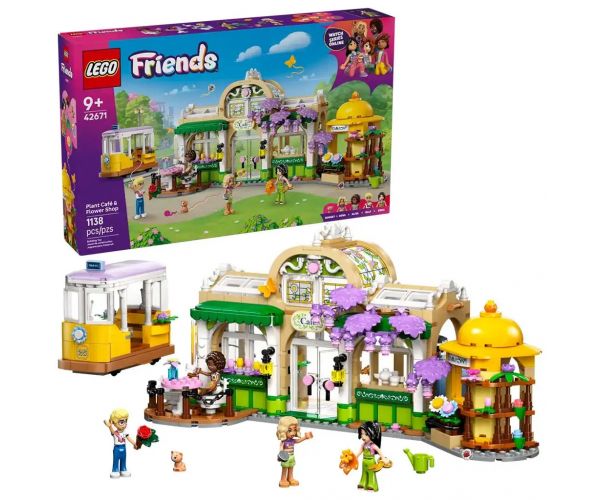 LEGO® Friends: Botanikus kávéház és virágbolt (42671)