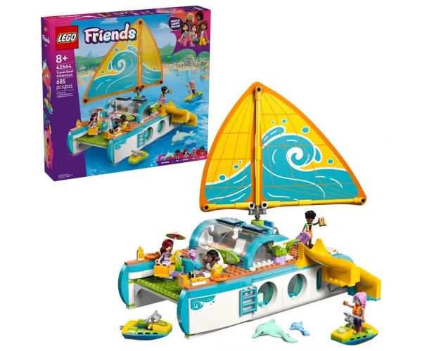 LEGO® Friends: Hajós kirándulás és kaland (42664)