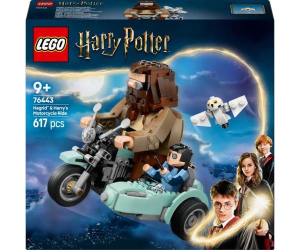 LEGO® Harry Potter: Hagrid™ és Harry motoros kalandjai (76443)