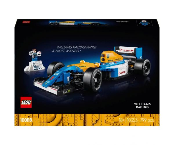LEGO® Icons: Williams Racing FW14B és Nigel Mansell (10353)