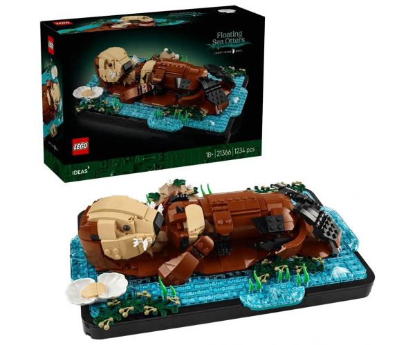 LEGO® Ideas: Úszkáló vidrák (21366)