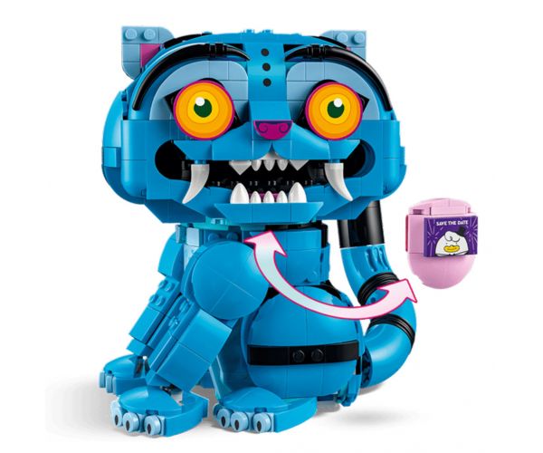 LEGO® KPop Demon Hunters™: Derpy tigar i ptica Sussie (72537)