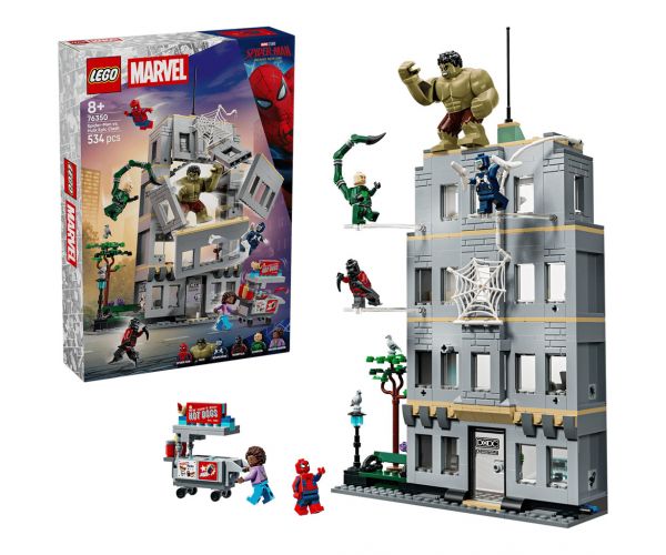 LEGO® Marvel: Pókember és Hulk csatája (76350)