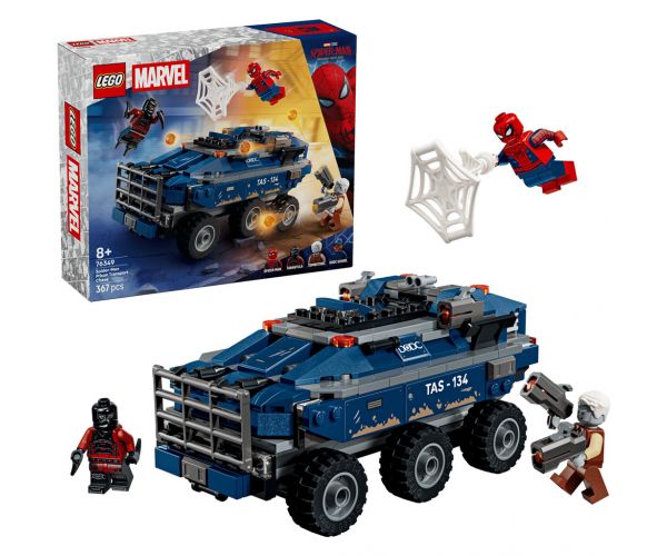 LEGO® Marvel: Pókember: a rabszállító üldözése (76349)