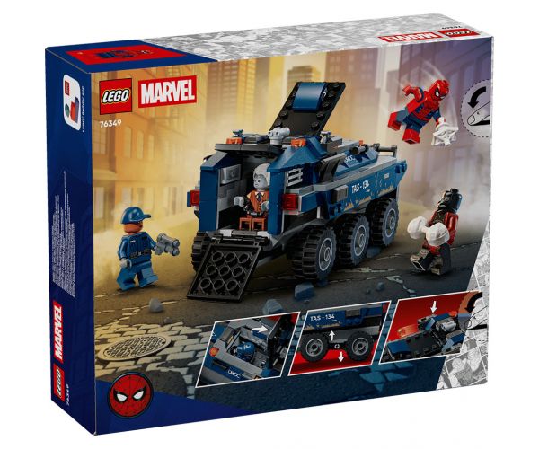 LEGO® Marvel: Čovjek-pauk: Potjera zatvorskog transporta (76349)