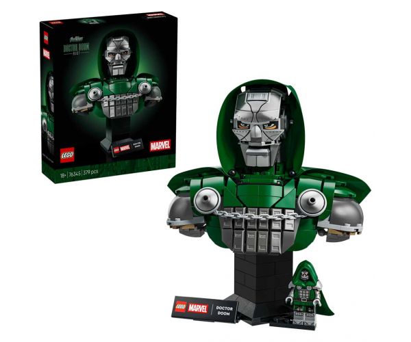LEGO® Marvel: Doctor Doom mellszobor (76345)
