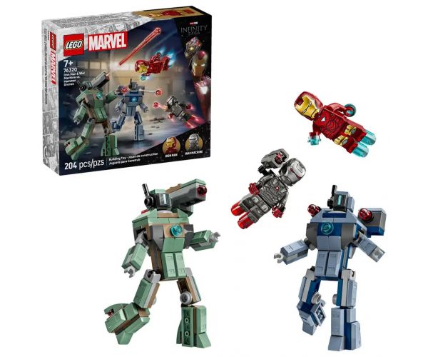LEGO® Marvel: Vasember és Hadigép vs. Hammer-drónok (76320)