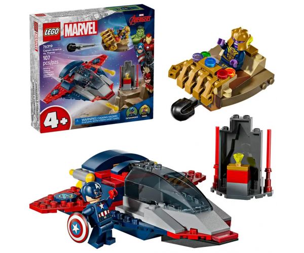 LEGO® Marvel: Amerika Kapitány vs. Thanos (76319)