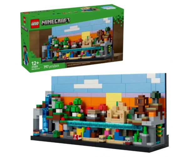 LEGO® Minecraft: Minibiomok (21589)
