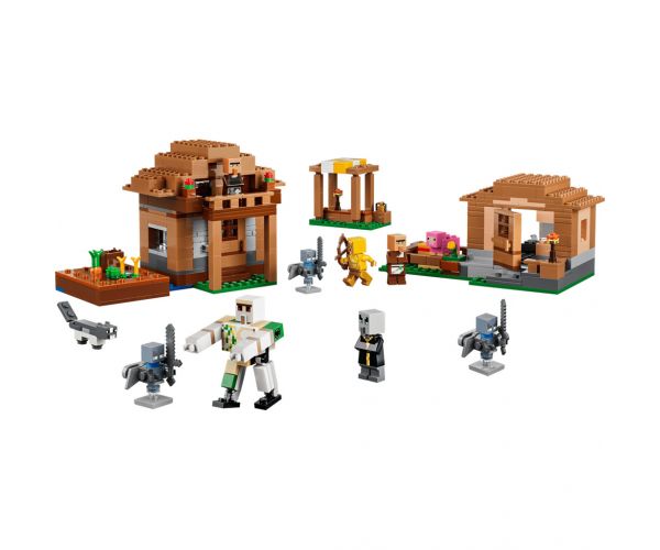 LEGO® Minecraft: Napad prizivača u selu (21596)