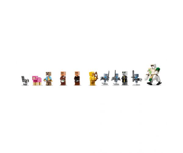 LEGO® Minecraft: Napad prizivača u selu (21596)