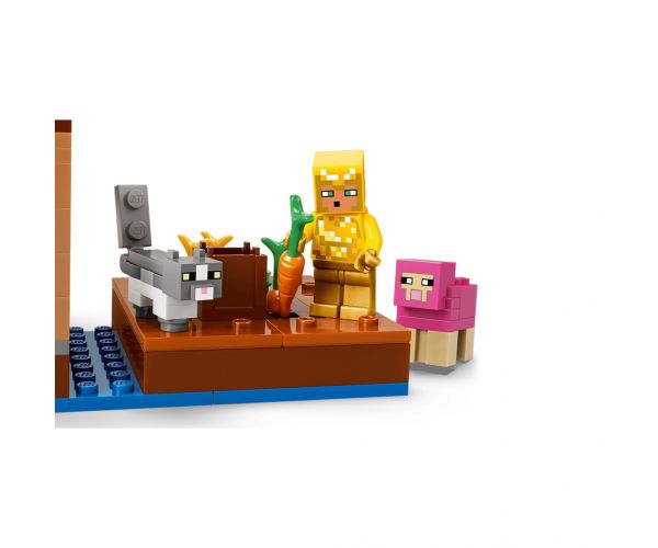 LEGO® Minecraft: Napad prizivača u selu (21596)