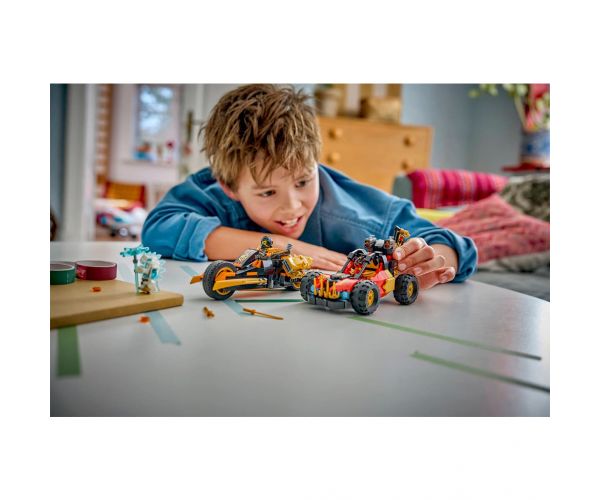 LEGO® Ninjago: Kai i Cole – vozila koja se mogu kombinirati (71864)