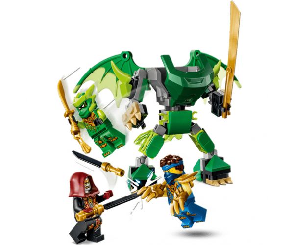 LEGO® Ninjago: Lloydov zmajski oklop, borbeni paket (71862)