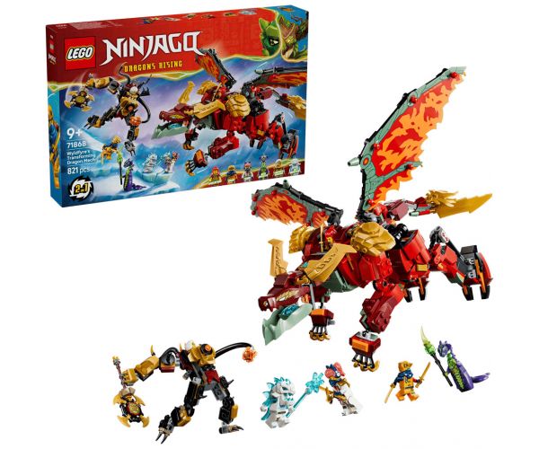 LEGO® Ninjago: Wyldfyre átalakuló sárkányrobotja (71868)