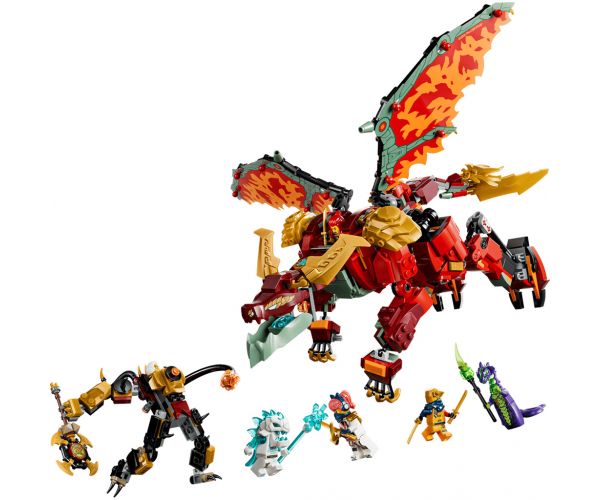 LEGO® Ninjago: Wyldfyreov transformirajući robotski zmaj (71868)