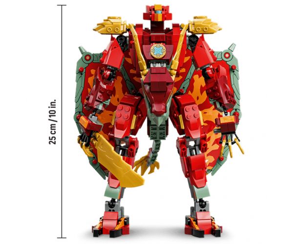 LEGO® Ninjago: Wyldfyreov transformirajući robotski zmaj (71868)