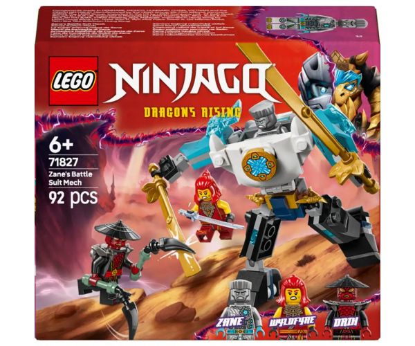 LEGO® Ninjago: Zane harci robotöltözéke (71827)